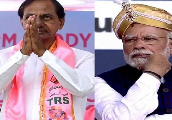 Prime-Minister-Modi-Accuses-Telangana-Chief-Minister-KCR-of-Seeking-BJP-Alliance,-Highlights-Rejection-and-Promises-Backward-Class-Chief-Minister-in-Upcoming-Elections