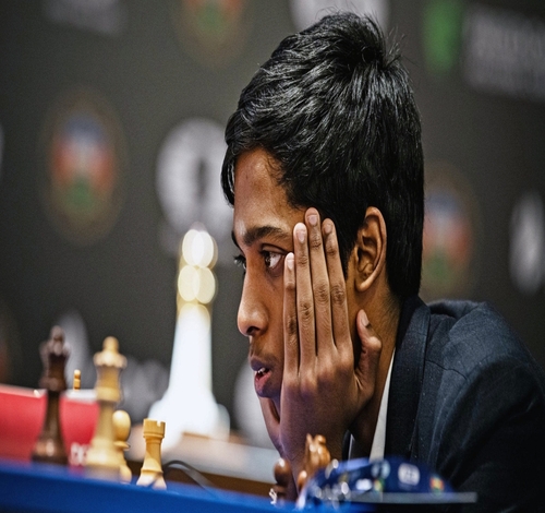 R-Praggnanandhaa-triumphs-over-World-Champion-Ding-Liren--surpassing-Viswanathan-Anand-to-become-India-s-new-top-ranked-chess-player