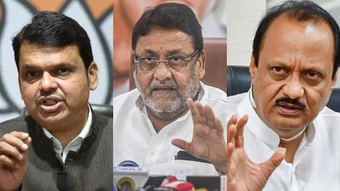 Political-Turmoil-Unleashed:-Nawab-Malik-s-Return-to-Assembly-Sparks-BJP-Ajit-Pawar-Faceoff